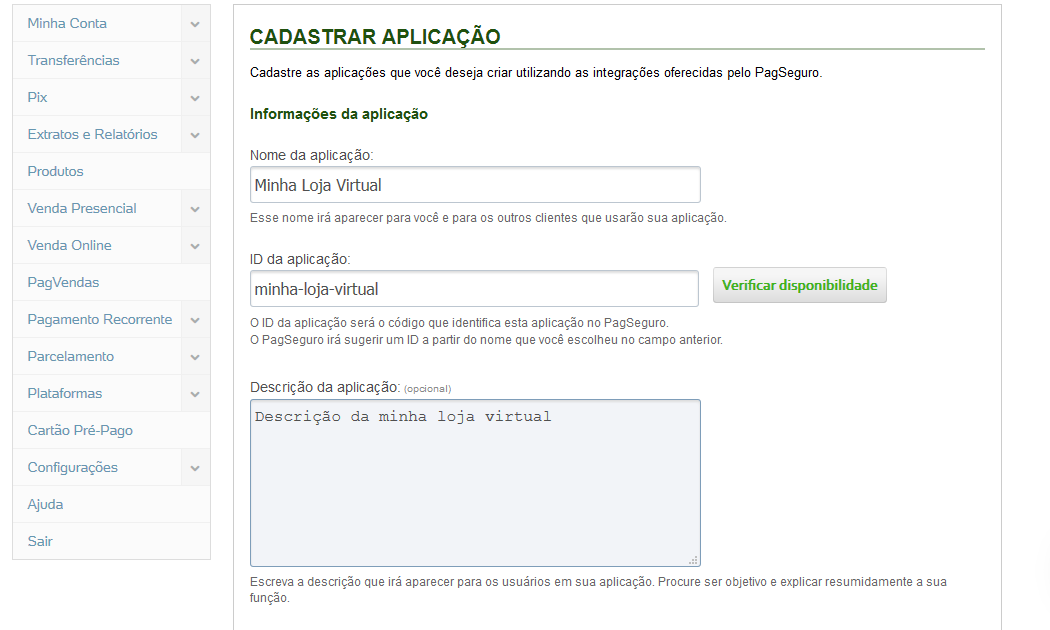 Como configurar o Pagseguro na minha Loja Virtual?